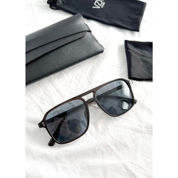 VZN Frames Accessories - NEW VZN Frames St Barts | Hogany Square Aviator Sunglasses